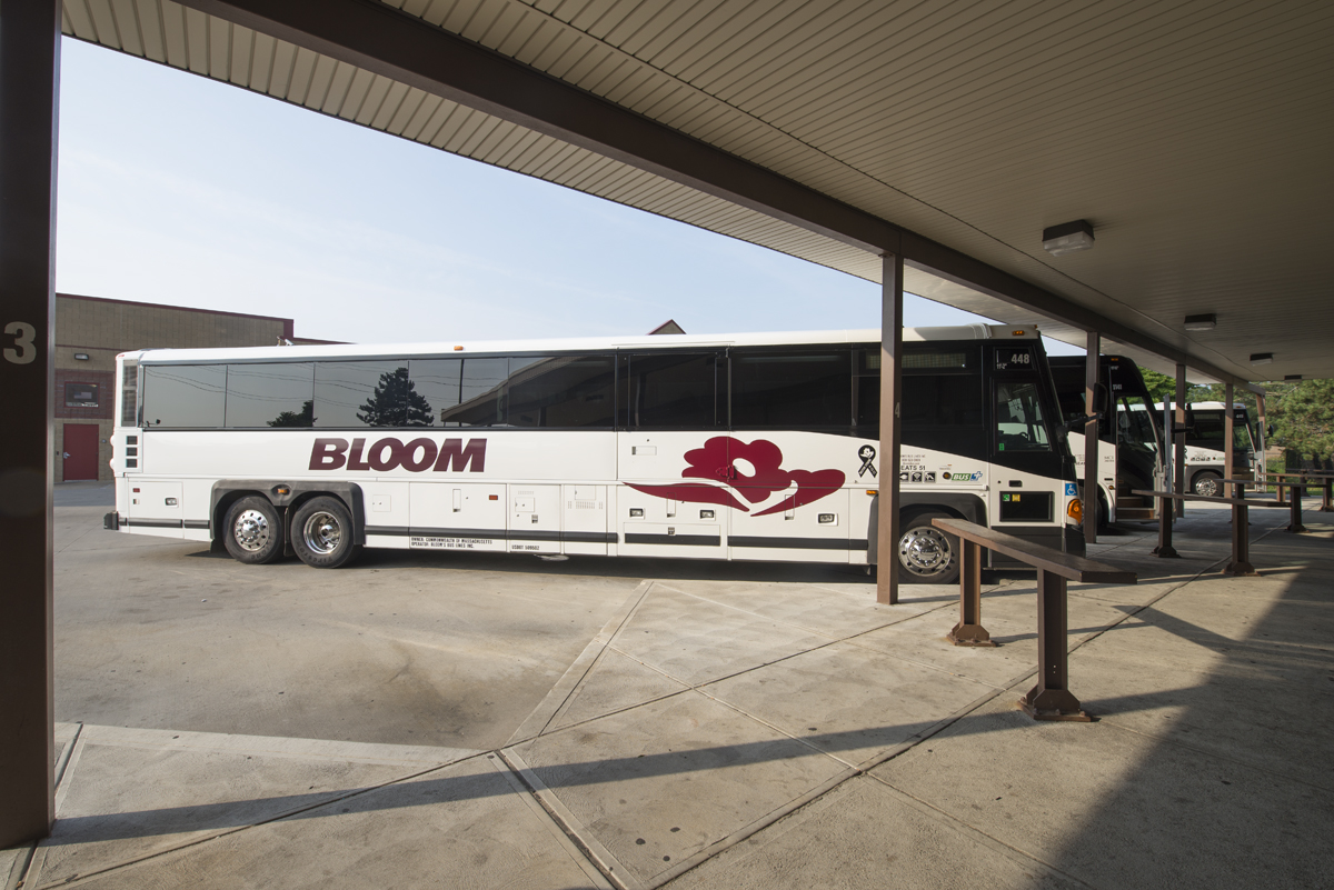 Locations and Pickups Tour Information Bloom Bus